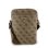 Bandoulière pour tablette Guess 10 pouces polypiel logo triangle marron