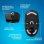 Souris Logitech G305 X SUPERLIGHT sans fil 44000 DPI noire RGB LIGHTSYNC