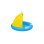 Banheira para bebé Bestway 52637 PVC Azul/Amarelo 970x1010x710 mm
