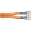 Cable réseau Cat 7 S/FTP Digitus 100 m orange