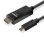 Cable Adaptador USB Tipo C a HDMI 10 m Lindy 43317 Negro