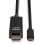 Cable Adaptador USB Tipo C a HDMI 10 m Lindy 43317 Negro