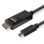 Cable Adaptador USB Tipo C a HDMI 10 m Lindy 43317 Negro