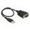 Adattatore USB 2.0 a RS-232 DeLOCK DB9 con viti