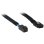 Cable Inter-Tech SFF 8643 à SFF 8087 0,75 m Macho/Macho Noir/Bleu