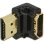 Adaptador HDMI 90° DeLOCK Macho/Fêmea Preto