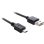 Cable USB 2.0 A a Mini-USB DeLOCK 1 m Negro Macho/Macho