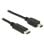 Cable USB DeLOCK 83603 1 m USB 2.0 USB C a Mini-USB B Negro