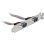 Cable serie DeLOCK 0,4 m DB-9 Macho a Hembra
