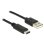 Cavo USB DeLOCK 83600 1 m USB 2.0 USB C a USB A Nero
