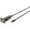 Adaptador USB tipo C a serial DB-9 Digitus 1 m