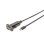 Adaptador USB tipo C a serial DB-9 Digitus 1 m