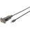 Adaptador USB tipo C a serial DB-9 Digitus 1 m