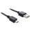 Cable USB 2.0 DeLOCK 3 m Negro Macho/Macho USB A a Mini-USB B