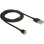 Cable USB Delock 85724 1,1 m USB 2.0 USB A Negro