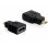 Adattatore HDMI micro D a HDMI A DeLOCK Nero