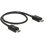 Cable USB Delock 83570 0,3 m USB 2.0 USB B Negro