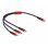 Cable de carga USB 3 en 1 DeLOCK USB Type-C a 3 x USB Type-C 30 cm