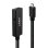 Cable alargador USB-C Lindy 43364 5 m USB 3.2 Gen 2 10 Gbit/s Negro