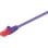 Cavo di rete Goobay 95263 1 m Cat6 U/UTP RJ-45 Viola