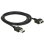 USB-Verlängerungskabel 2.0 DeLOCK 2 m Schwarz