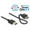 USB-Verlängerungskabel 2.0 DeLOCK 2 m Schwarz