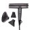 Secador de Cabelo Iónico Medion LIFE HD2 MD19984 1740W 3 Temperaturas 3 Velocidades Difusor Cinzento
