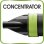 Sèche-cheveux Ionique Rowenta CV6030 1500W 3 Températures 2 Vitesses Diffuseur Noir Vert