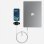 Ladegerät USB-C Nomad 100W Power Delivery 2 Ports 1,5 m Silber Weiß