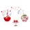 Figura de juguete Miniverse Make It Mini Love in PDQ MGA Entertainment Multicolor