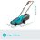 Cortacésped a batería Gardena PowerMax 30/18V P4A solo 225 m² 30 cm