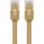 Cavo di rete Goobay 95887 5 m Cat6 U/UTP RJ-45 marrone chiaro
