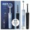 Oszillierende Zahnbürste Braun Oral-B Vitality Pro 3 Modi 2 Bürstenköpfe Timer