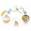 Figurine de jouet MGA Miniverse Make It Mini Nature Series 2 Multicolore Plastique