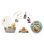 Figura de juguete Miniverse Make It Mini Dinosaurs Jurassic World MGA Entertainment