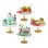 Figura de juguete Miniverse Make It Mini Holiday MGA Entertainment Multicolor