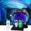 Proyector Klack Portal Interestelar con Bola de Plasma y Aurora Boreal