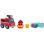 Kit de modelagem MGA Entertainment DohKins Camião de Bombeiros e Bombeiro