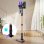 Aspiradora sin Cable Blossom V20 600W 55 kPa 65 min Cepillo Motorizado Verde Morado Dorado