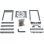 Servidor Inter-Tech 4U-4424 Rack Negro Plata ATX EATX Micro ATX Mini-ITX SSI EEB 4U