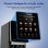Machine à glaces Teendow KF-2501 1800W 650ml 3 Bols Noir