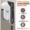 Depeluciatore Elettrico Ziitty 3 Livelli di Potenza 6 Teste Bianco