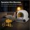 Cassetto igienico autopulente Welltin 65L con ozonizzazione e App