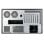 Caisse de rack Silverstone RM61-312 6U Noir ATX/EATX pour serveurs