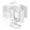 Caja PC DeepCool CH170 PLUS WH Midi Tower Blanco micro ATX Mini-ITX