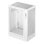 Caja PC DeepCool CH170 PLUS WH Midi Tower Blanco micro ATX Mini-ITX