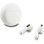 Guess TWS kabellose Bluetooth In-Ear Kopfhörer rund weiß mit Logo