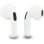 Guess TWS kabellose Bluetooth In-Ear Kopfhörer rund weiß mit Logo