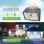 Luz Solar con Sensor de Movimiento Autrucker 180° 3 Modos IP65 6 Unidades