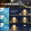 Luz Solar LED 368 con Sensor de Movimiento Autrucker IP65